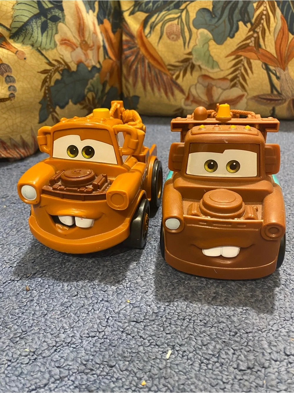 Orange Kids Construction Tug Truck Toy - Durable Play Vehicle